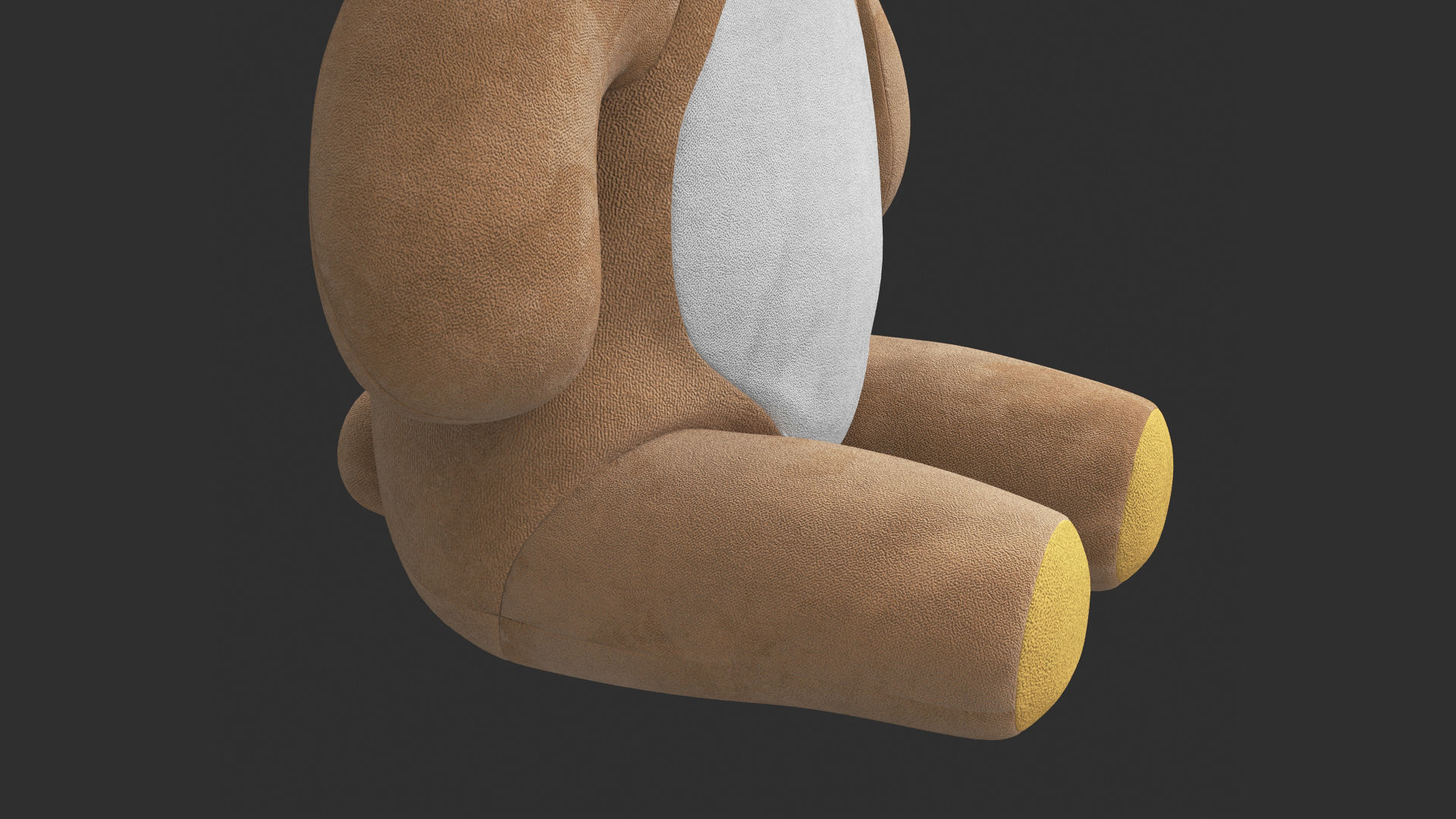 Rilakkuma Plush soft toy doll  3D model_11