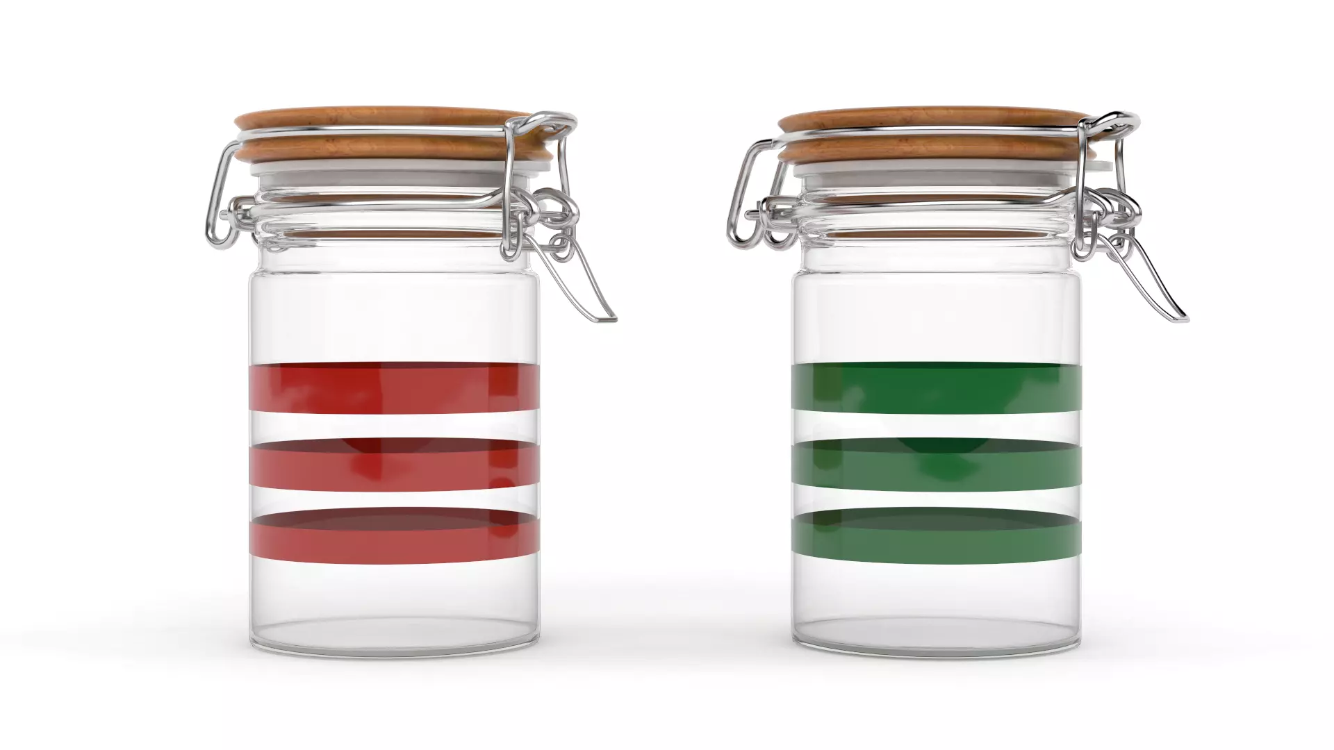 Glass Jar 3D model