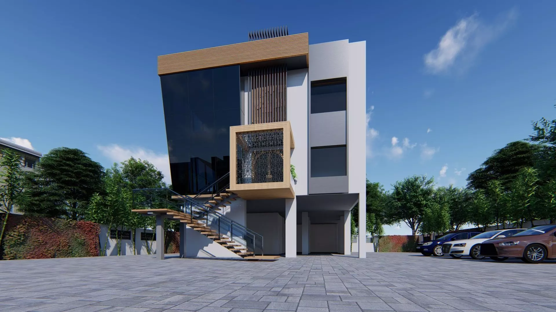 Office Building  3D model_0