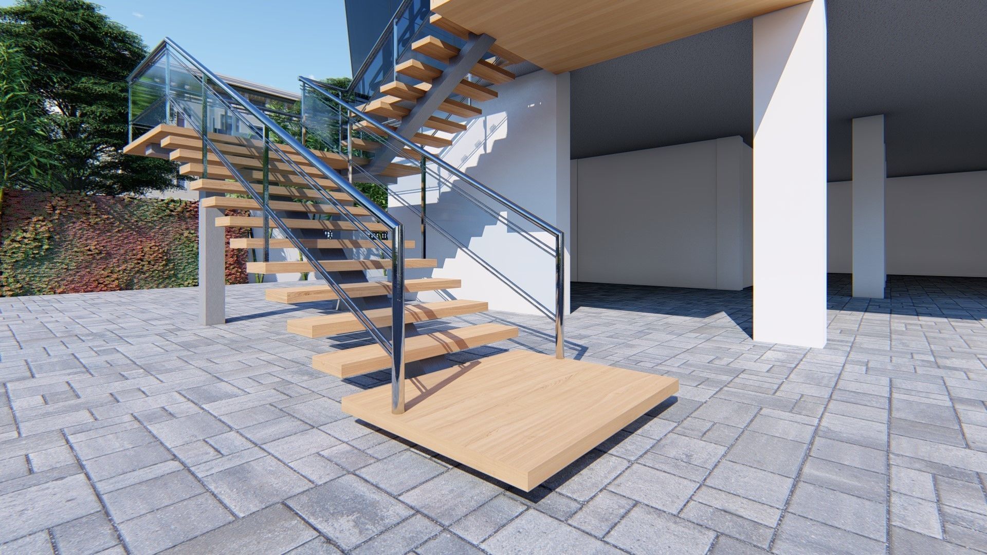 Office Building  3D model_2