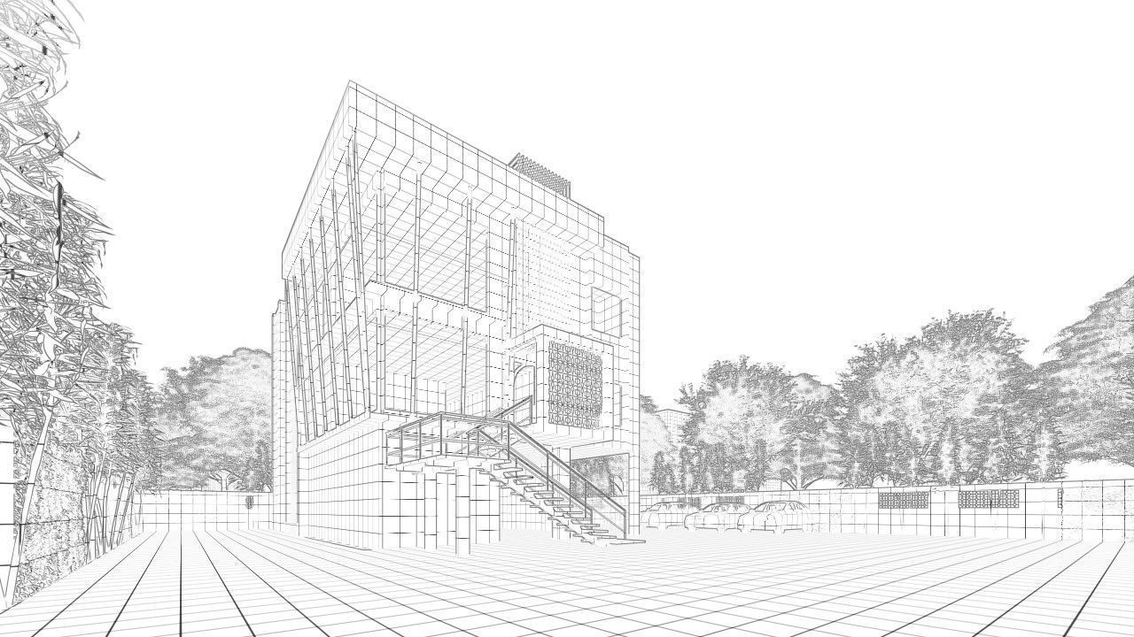 Office Building  3D model_18