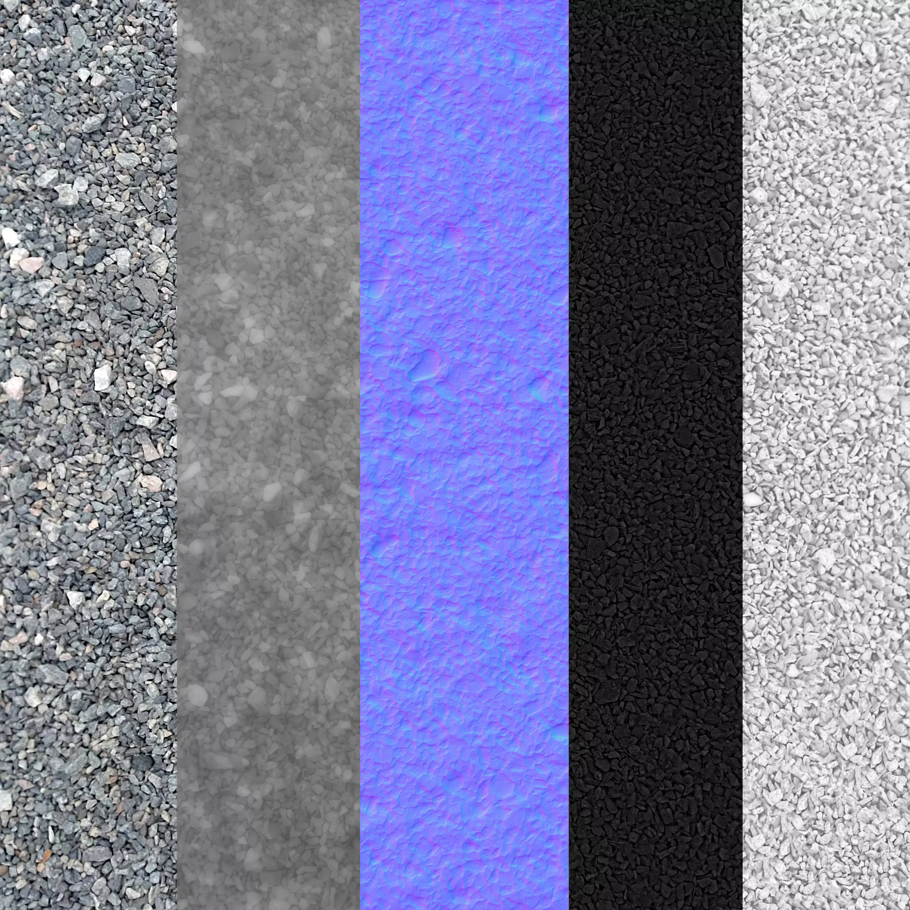 Clean Gravel Texture