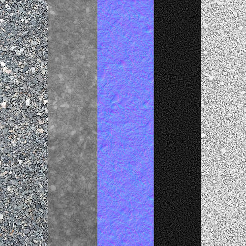 Clean Gravel Texture