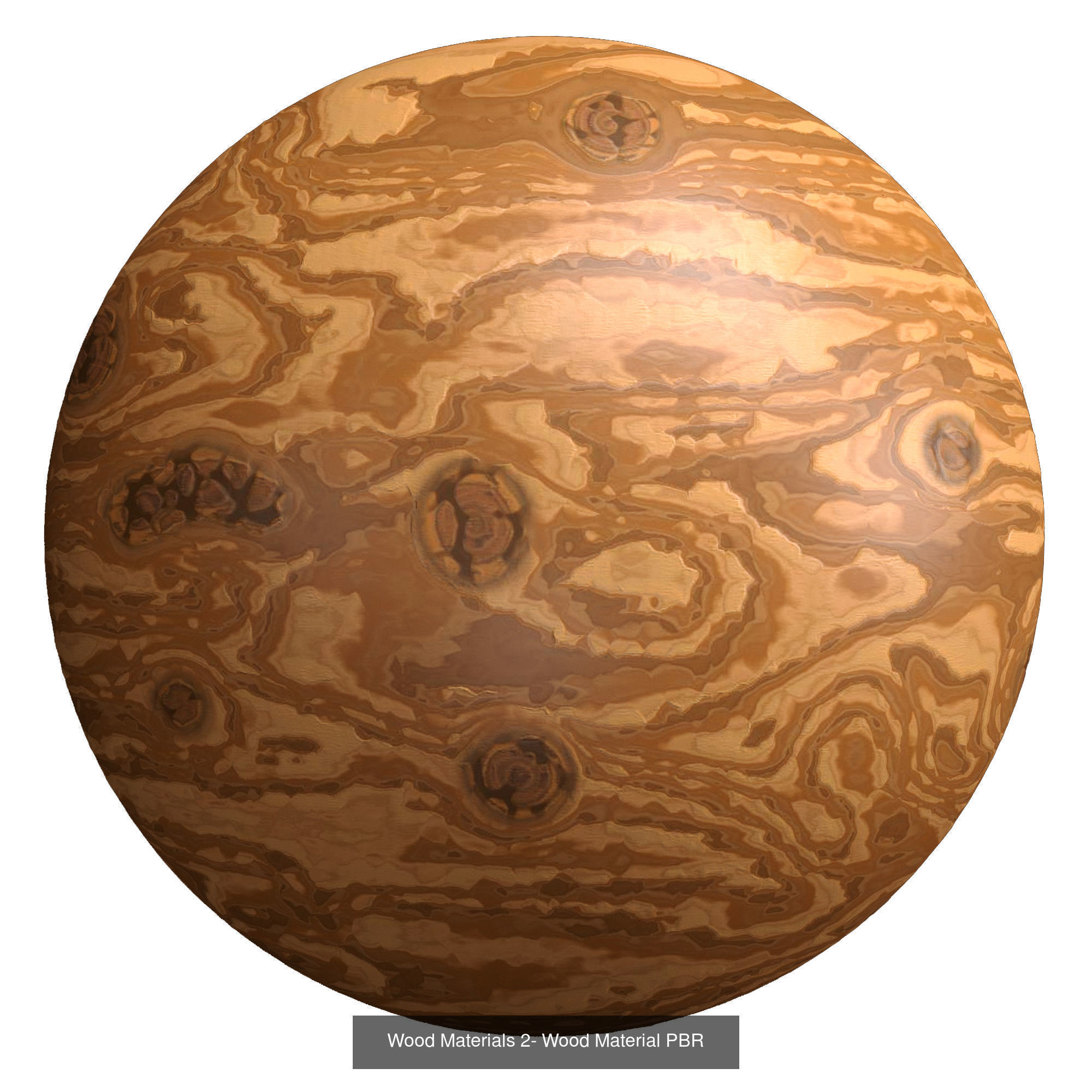 6 Simpel Wood Material PBR Texture_5