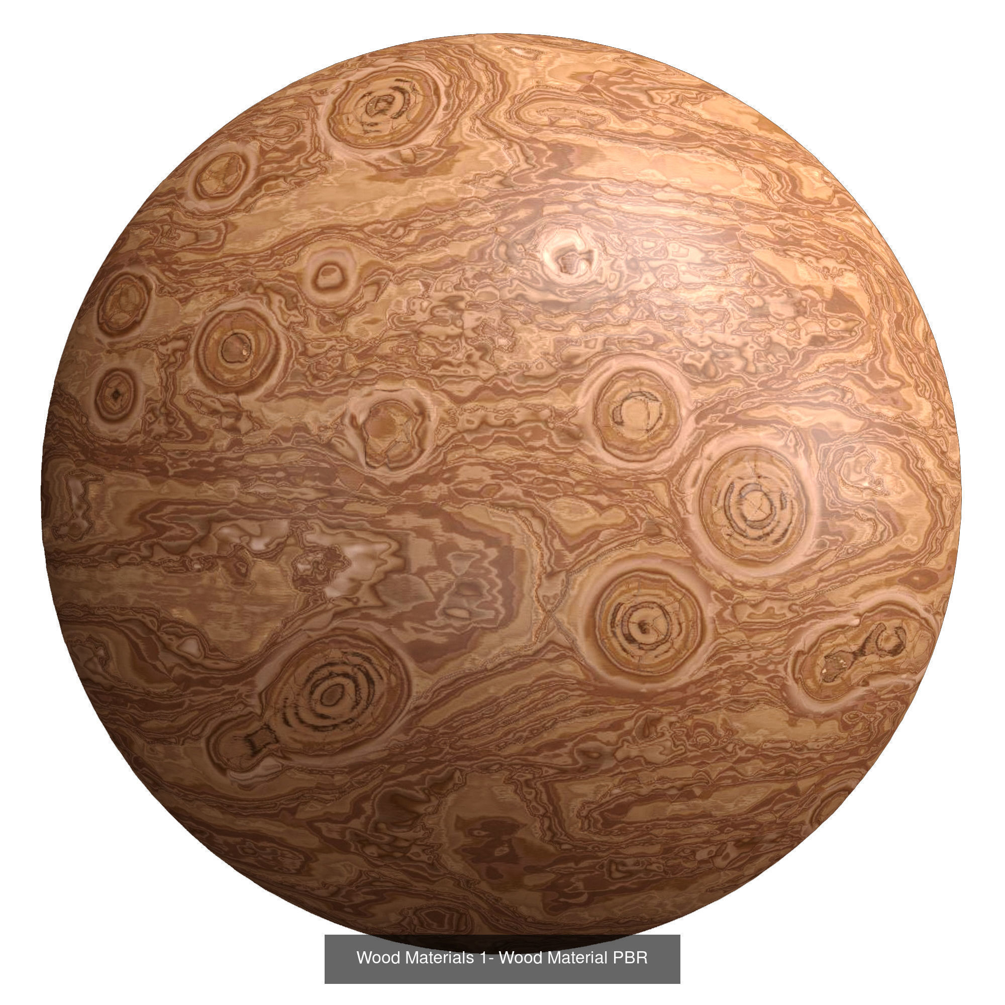 6 Simpel Wood Material PBR Texture_4