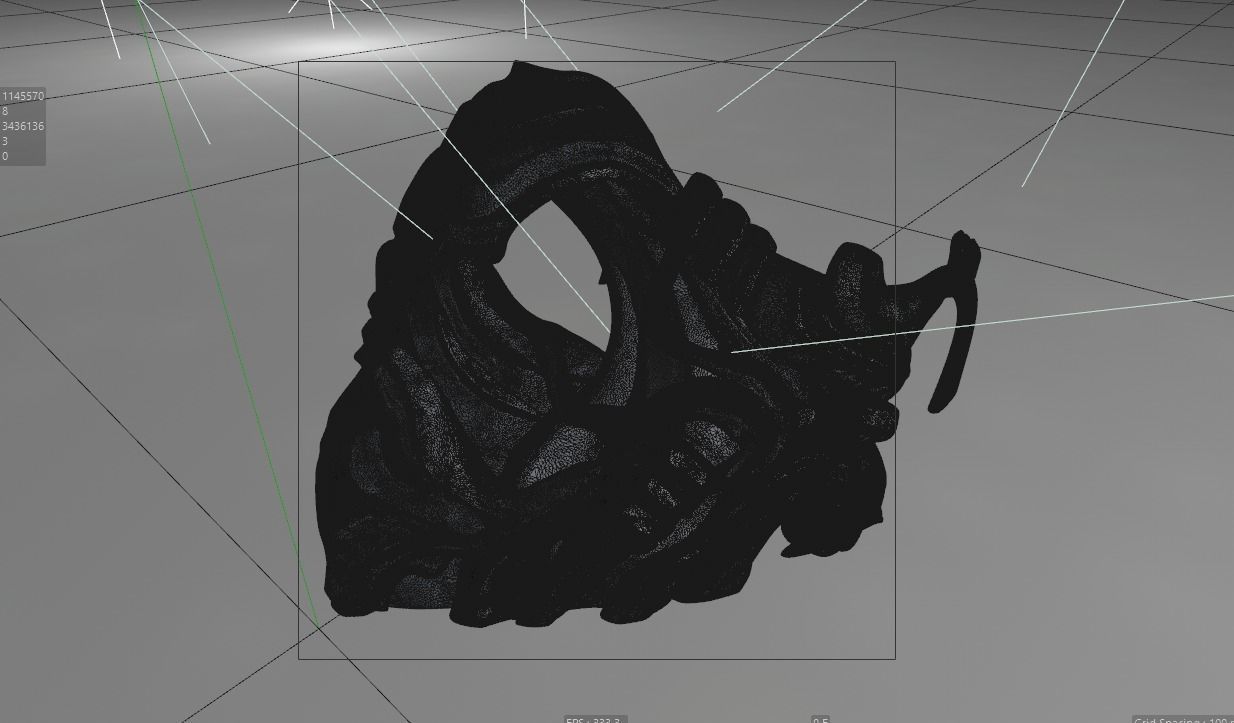 Mask Cover Mask - JUNGLE 3D print model_5