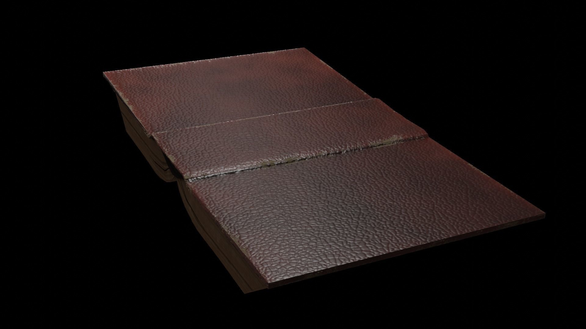 Two magic books Free 3D model_8