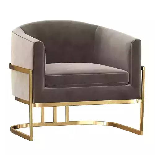 Ambrosia Smoke Tub Chair 3D model Ambrosia Smoke Tub Chair 3D model