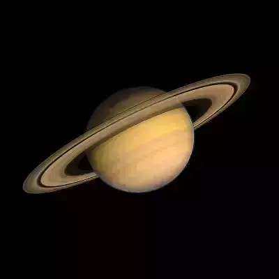 Planet Saturn 3D model