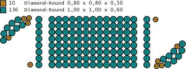 10 MM MIAMI CUBAN LINK CHAIN 2 ROWS DIAMOND BRACELET OR NECKLACE 3D print model_11