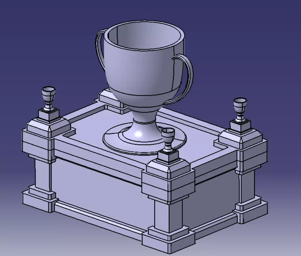 Trophy Storage Box 3D print model_0