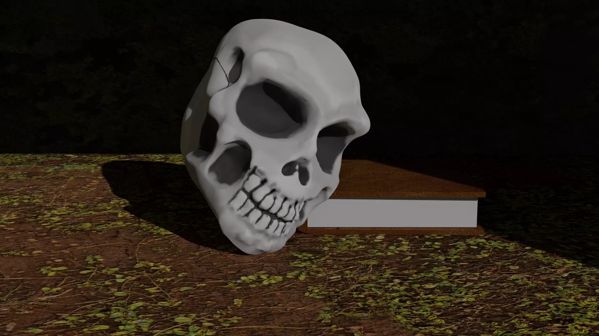 Skull Free low-poly 3D model