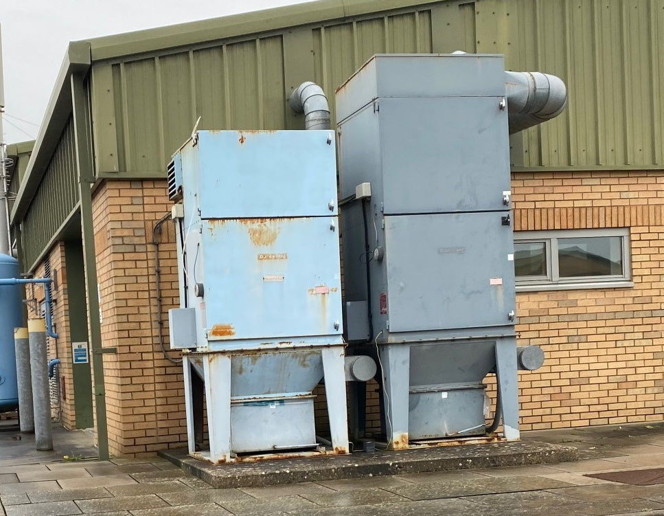 Model Railway Industrial Dust Extraction Unit 3D print model_19