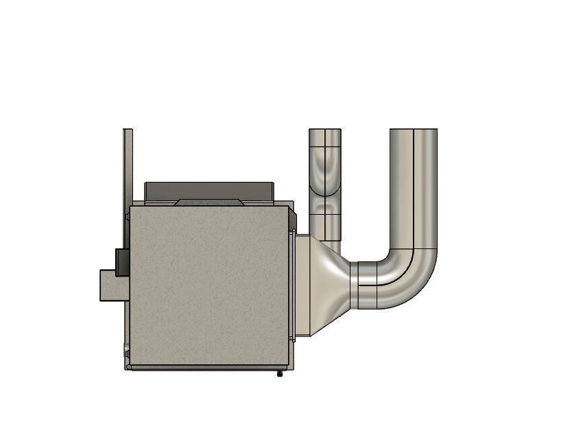 Model Railway Industrial Dust Extraction Unit 3D print model_11