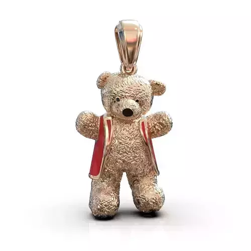 pendant Teddy bear  soft toy 1385
