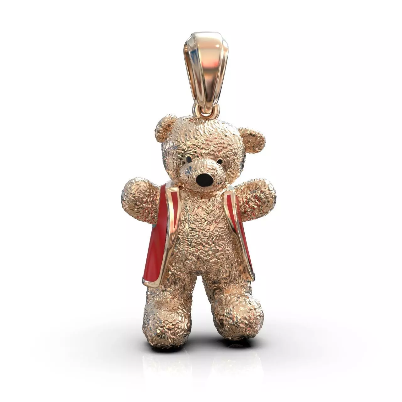 pendant Teddy bear soft toy 1385 3D print model
