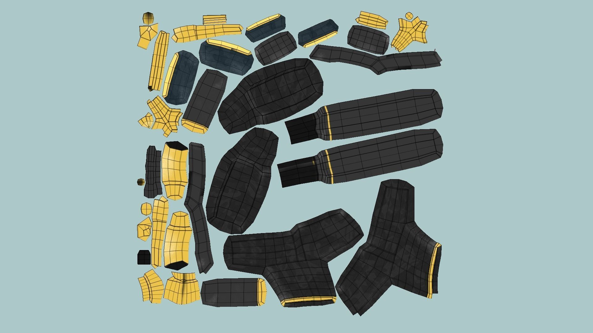 Sci-Fi Kriss Vector - Submachine Gun - Weaponry Low-poly 3D model_13