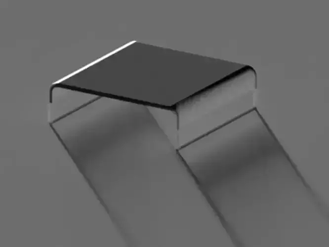 smokingtable square piece of glass