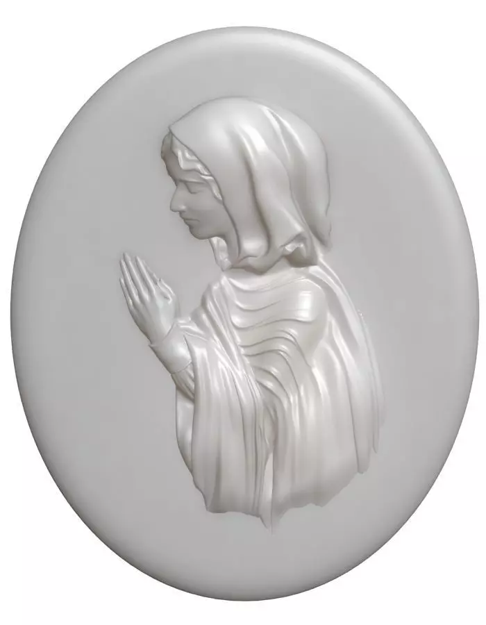 Cameo Brooche 010 3D print model