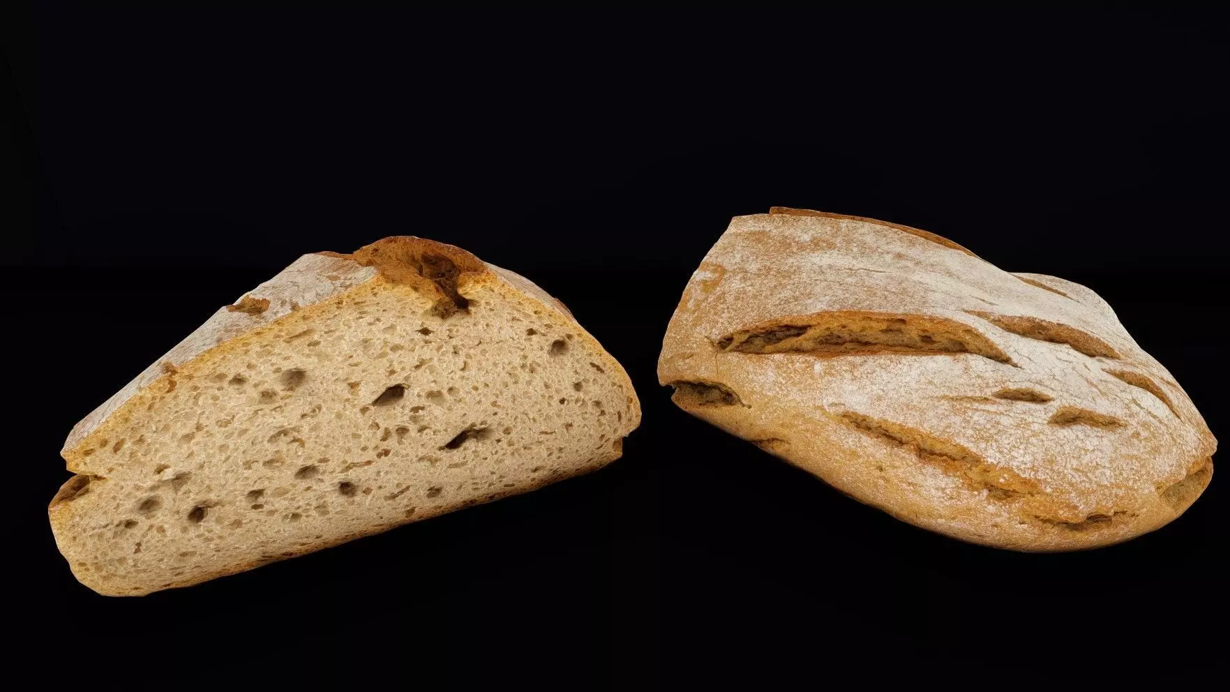 Bread skull Free 3D model