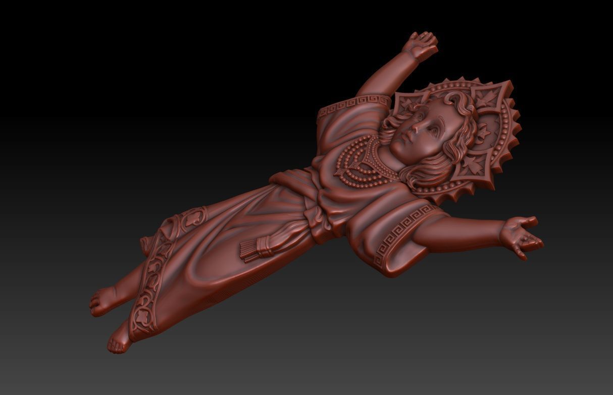 Jesus Divino Nino 3D print model_13