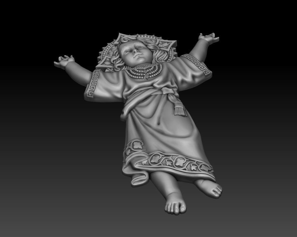 Jesus Divino Nino 3D print model_7