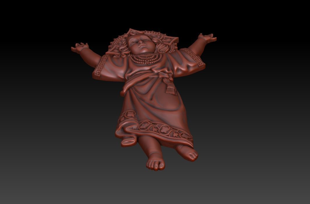 Jesus Divino Nino 3D print model_12