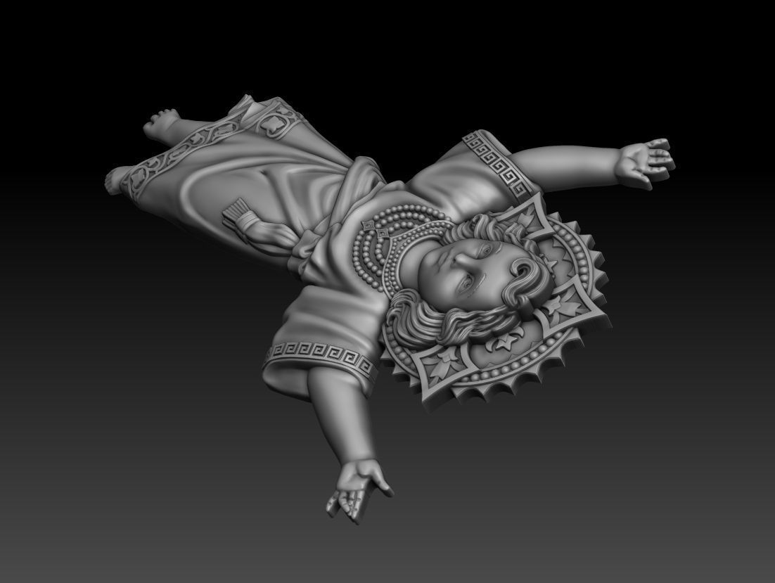 Jesus Divino Nino 3D print model_9