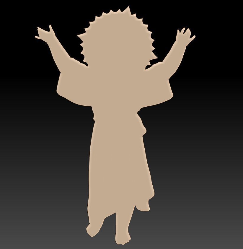 Jesus Divino Nino 3D print model_4