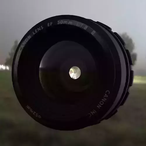 Canon FD Low-poly 3D model