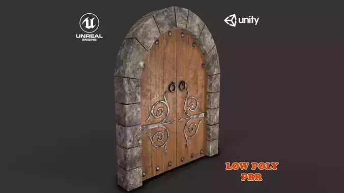Medieval Door-5