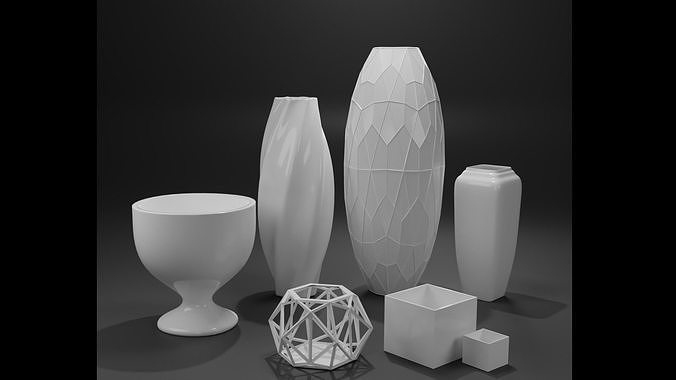 Decorative Vases  3D model