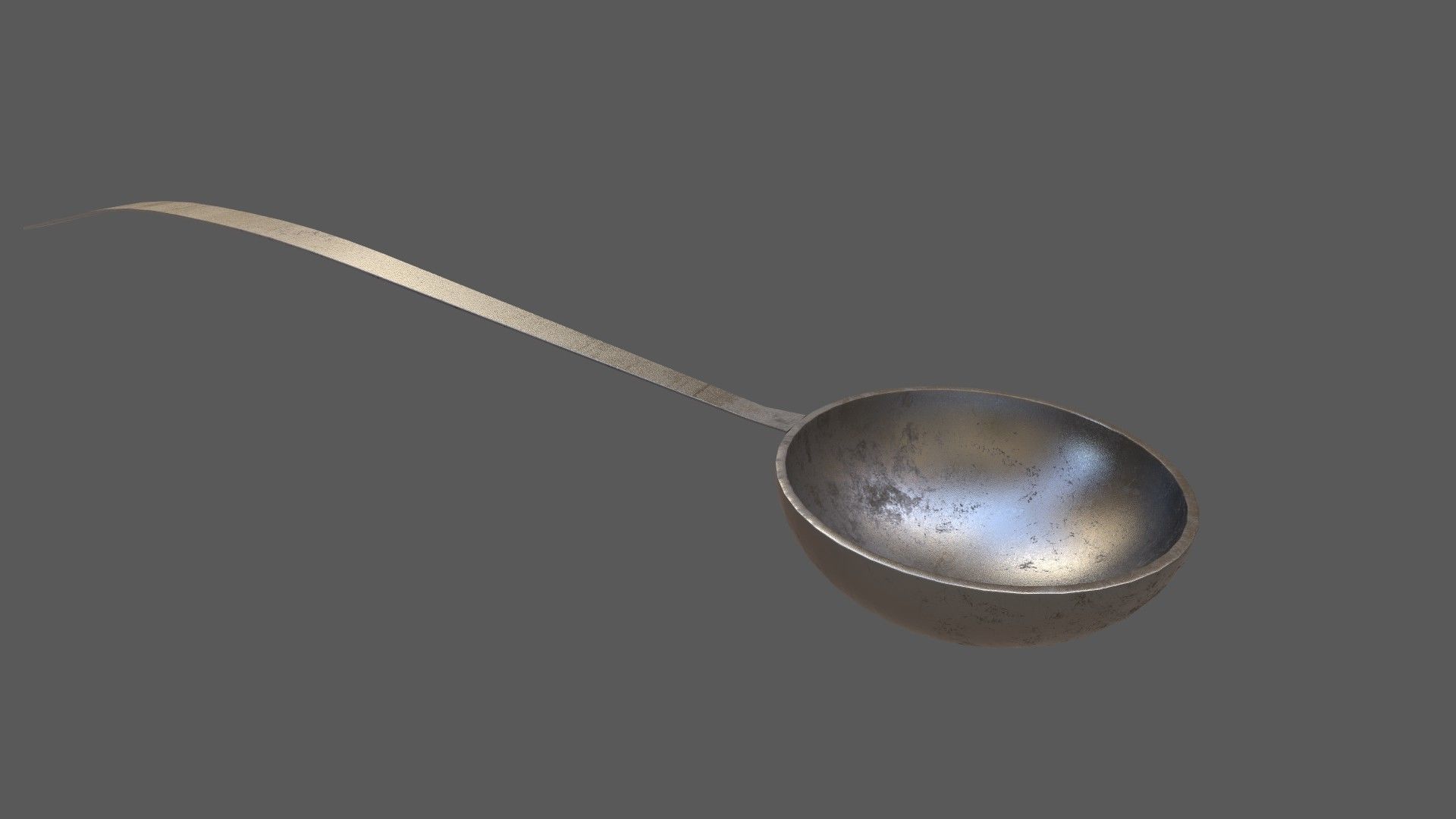 Dirty Military Refectory Set Low-poly 3D model_34