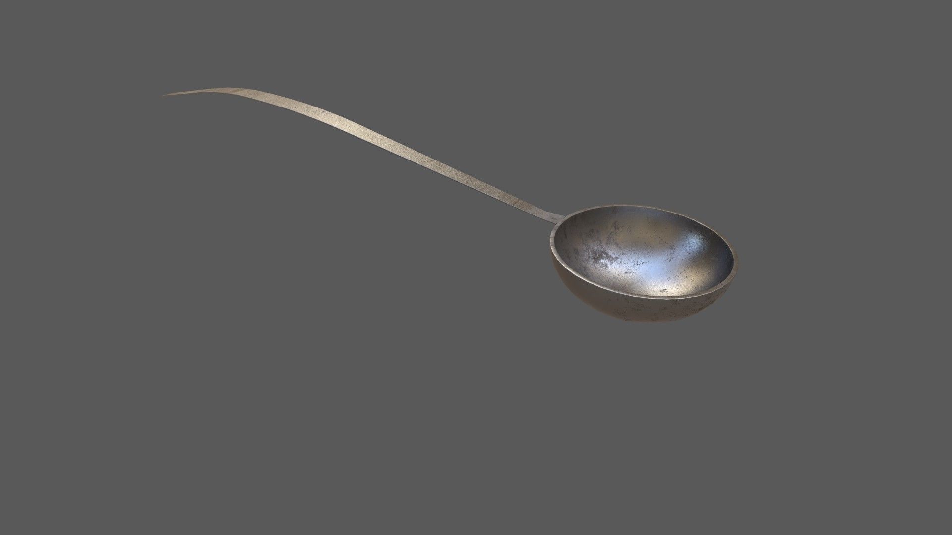 Dirty Military Refectory Set Low-poly 3D model_36