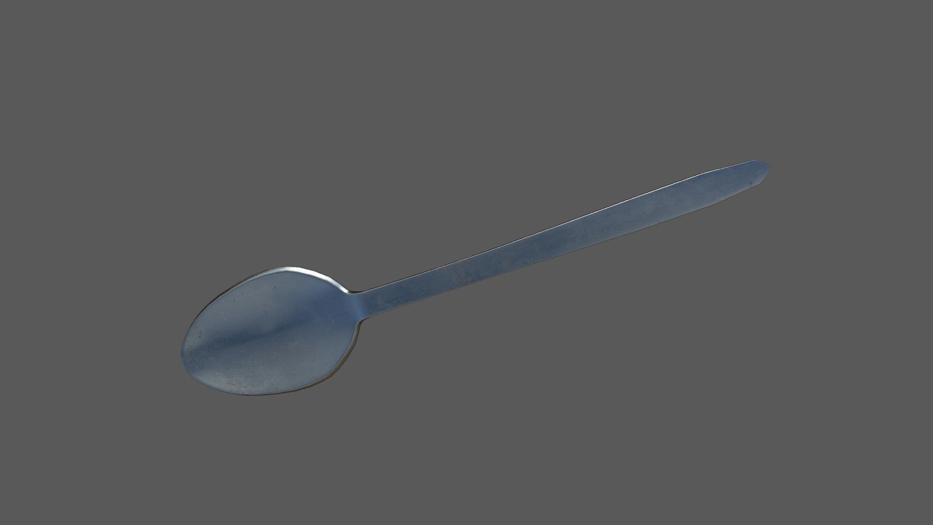 Dirty Military Refectory Set Low-poly 3D model_42