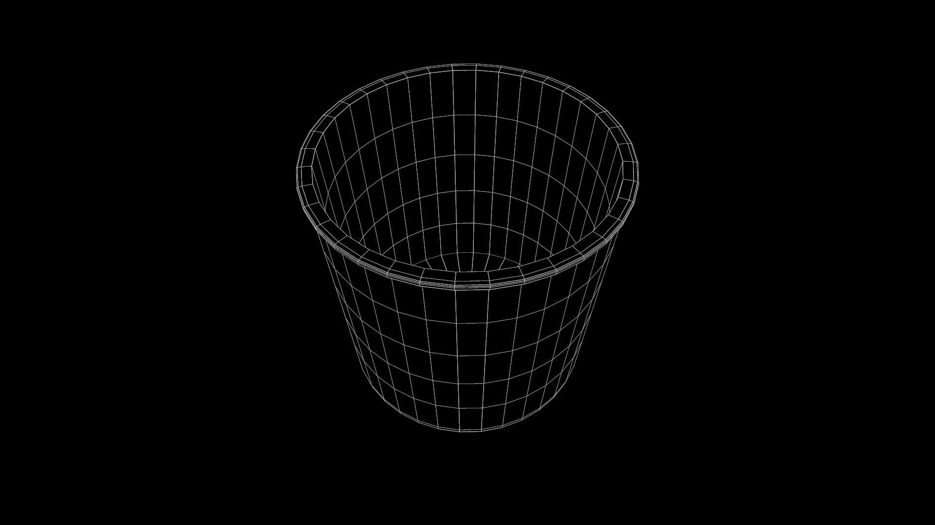 Dirty Military Refectory Set Low-poly 3D model_5