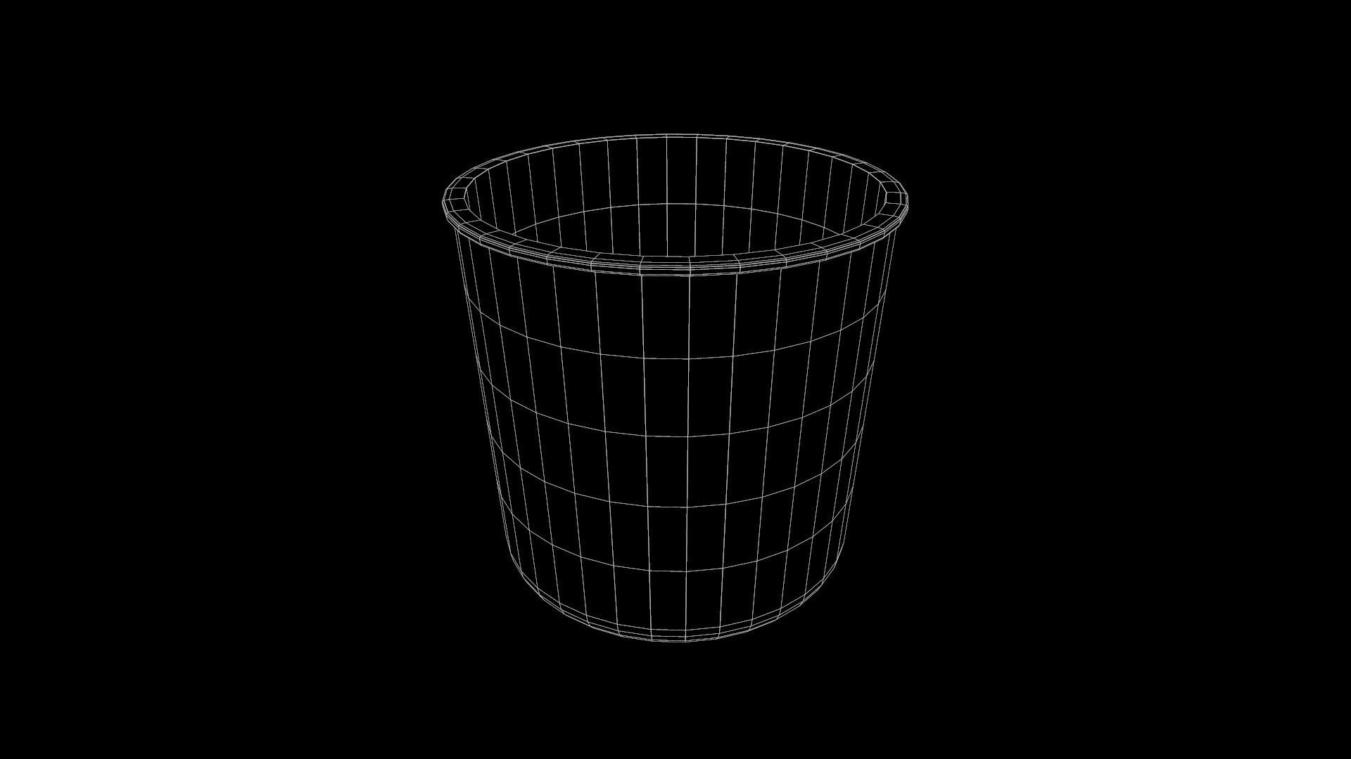 Dirty Military Refectory Set Low-poly 3D model_9