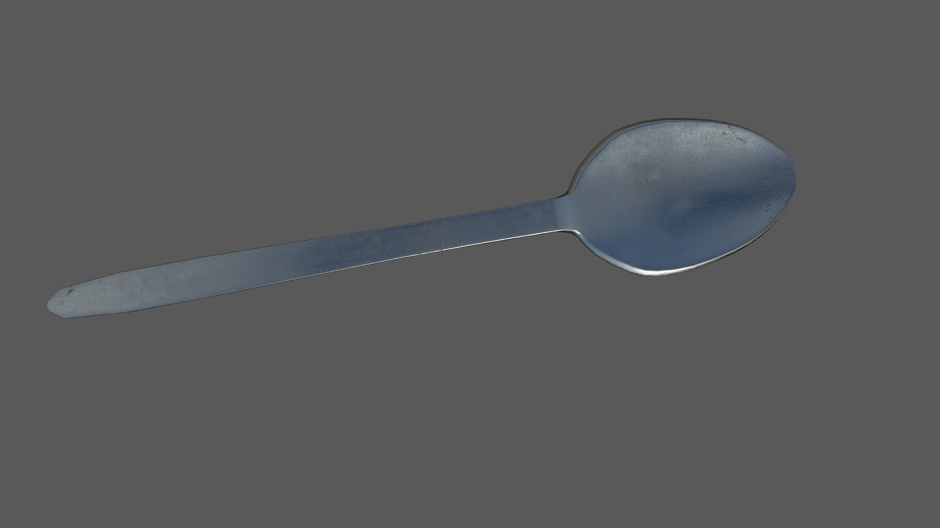 Dirty Military Refectory Set Low-poly 3D model_46