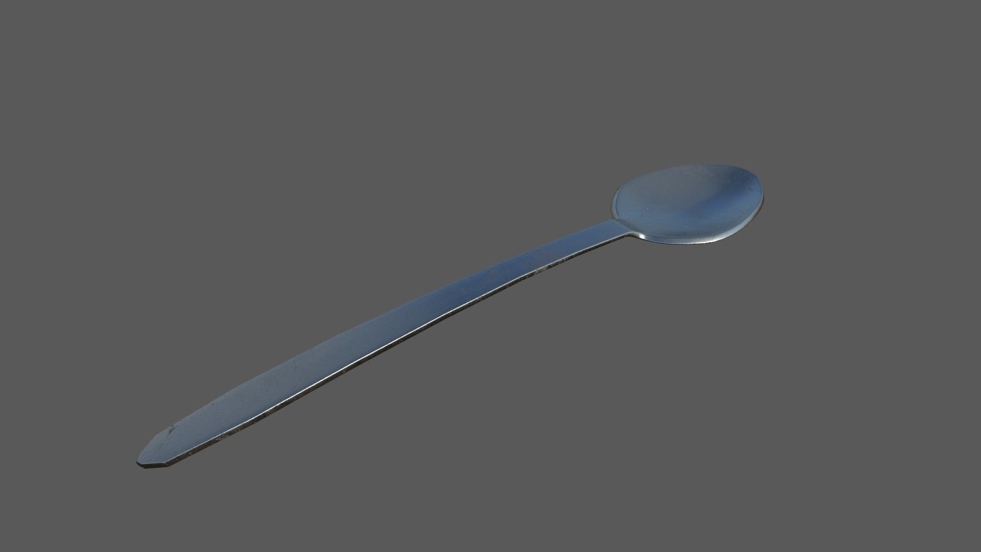 Dirty Military Refectory Set Low-poly 3D model_47