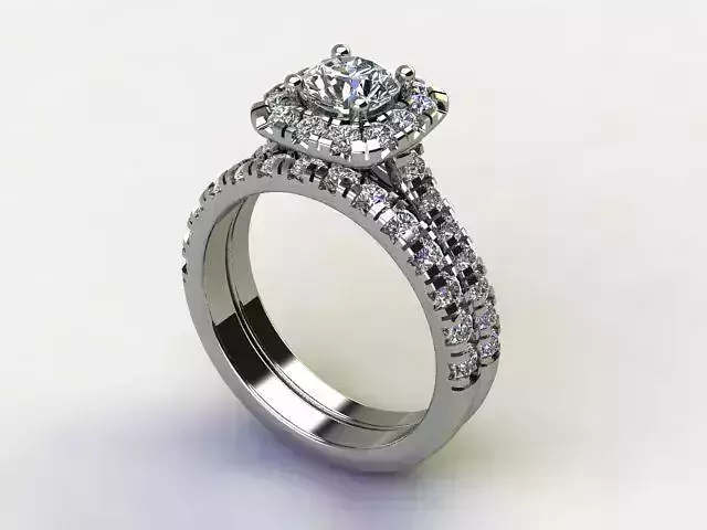 10082 halo engagement ring