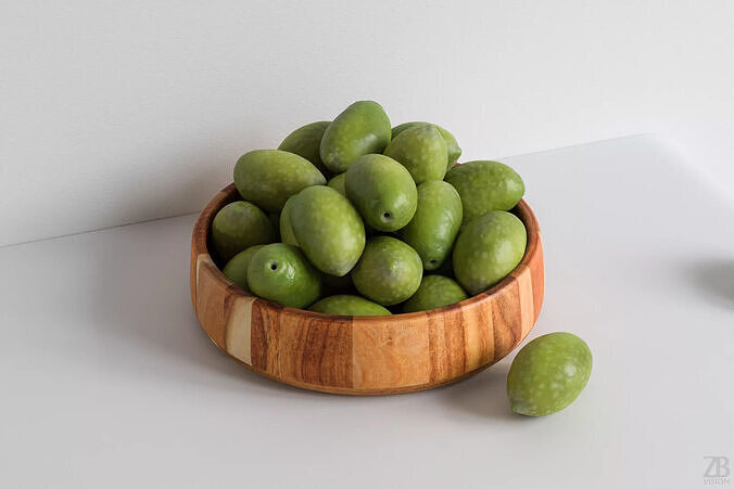 Olive 3D model