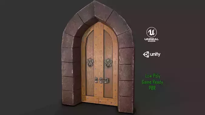 Medieval Door-6