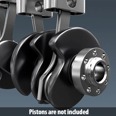 Engine Crankshaft 3D model_1