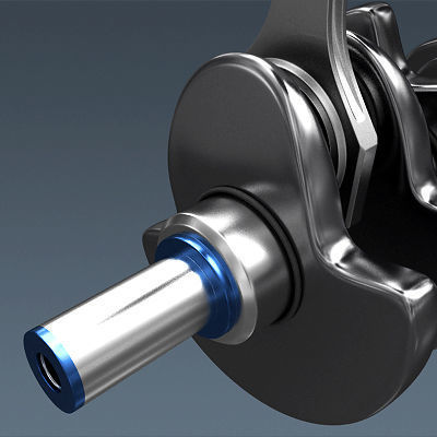 Animated L4 Engine Cylinders 3D model_5