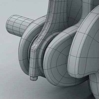 Animated L4 Engine Cylinders 3D model_15