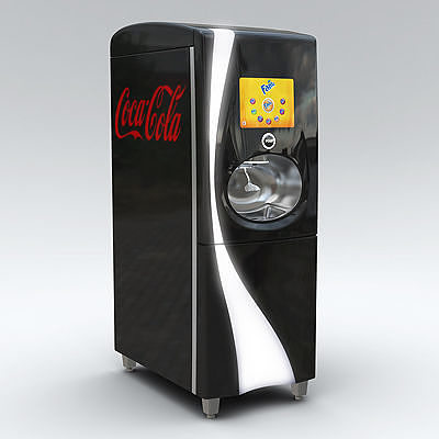 Coca Cola Freestyle Jet Fountain of the Future Vending Machine 3D model 4