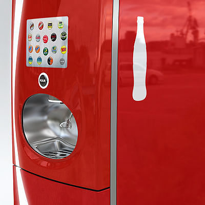 Coca Cola Freestyle Jet Fountain of the Future Vending Machine 3D model 5