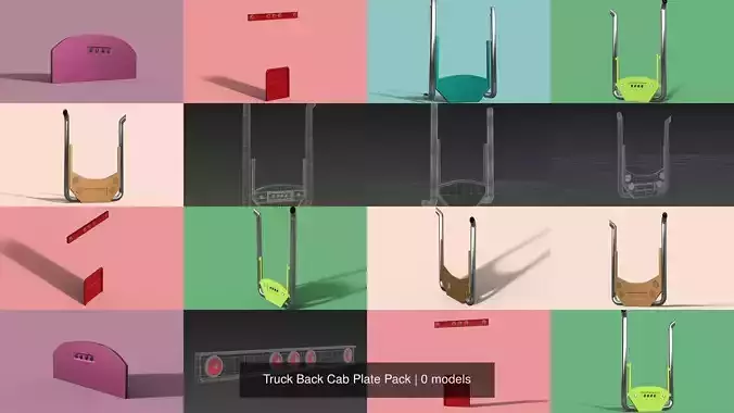 Truck Back Cab Plate Pack