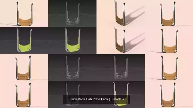 Truck Back Cab Plate Pack