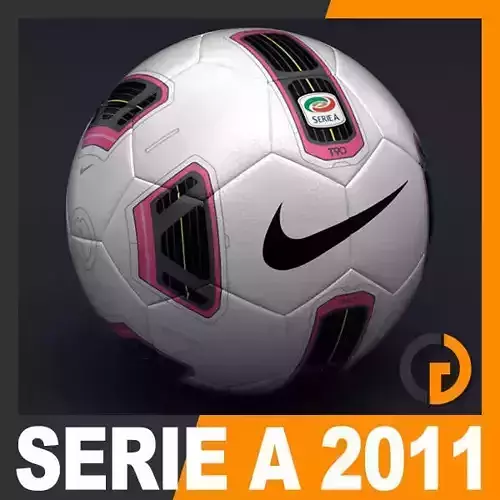 2010 2011 Serie A Lega Calcio Match Ball 3D model